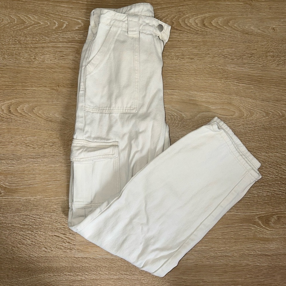 shein cream cargo pants